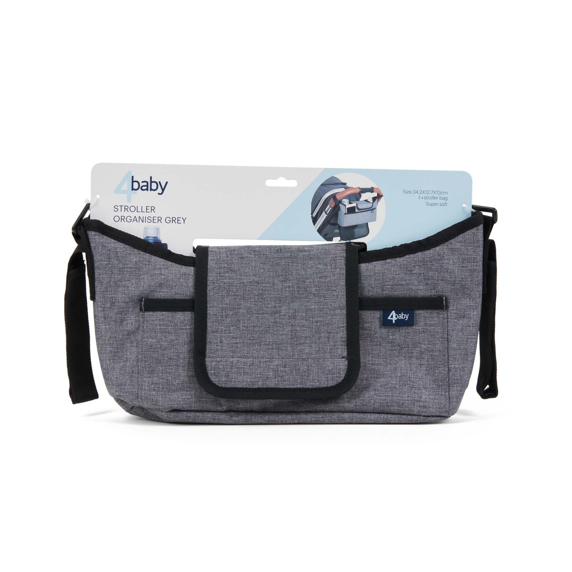 4Baby Stroller Organiser Grey