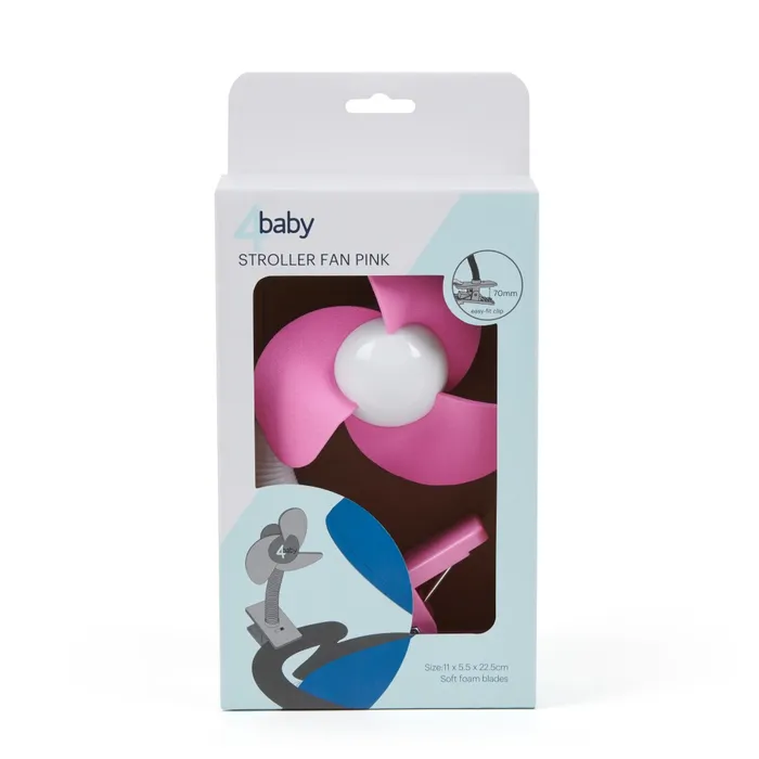4Baby Stroller Fan Pink