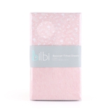 Bilbi Jersey Bassinet Fitted Sheet Pink Floral 2 Pack image 0