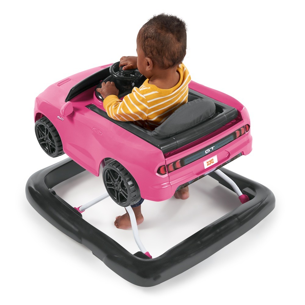 Bright Starts Ford Mustang Ways To Play 4-In-1 Walker Pink | Walkers ...