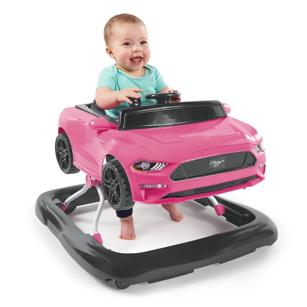 Bright Starts Ford Mustang Ways To Play 4In1 Walker Pink Walkers