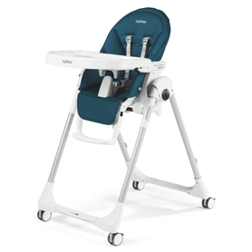 Peg Perego Prima Pappa Follow Me Highchair Petrolio Online Only