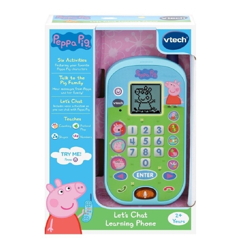 Vtech Peppa Pig Let'S Chat Learning Phone image 0 Large Image