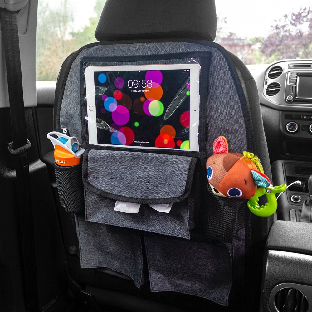 Maxi Cosi Back Seat Organiser Denim, Tether Extensions, Anchor Bolts &  Locking Devices