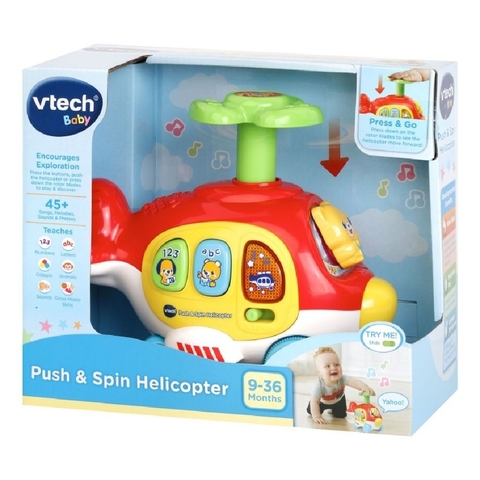 Vtech Baby Push & Spin Helicopter image 0 Large Image