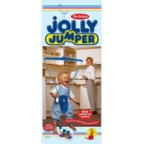 Jolly Jumper Bouncer Deluxe With Foot Rattles - Blue image 2