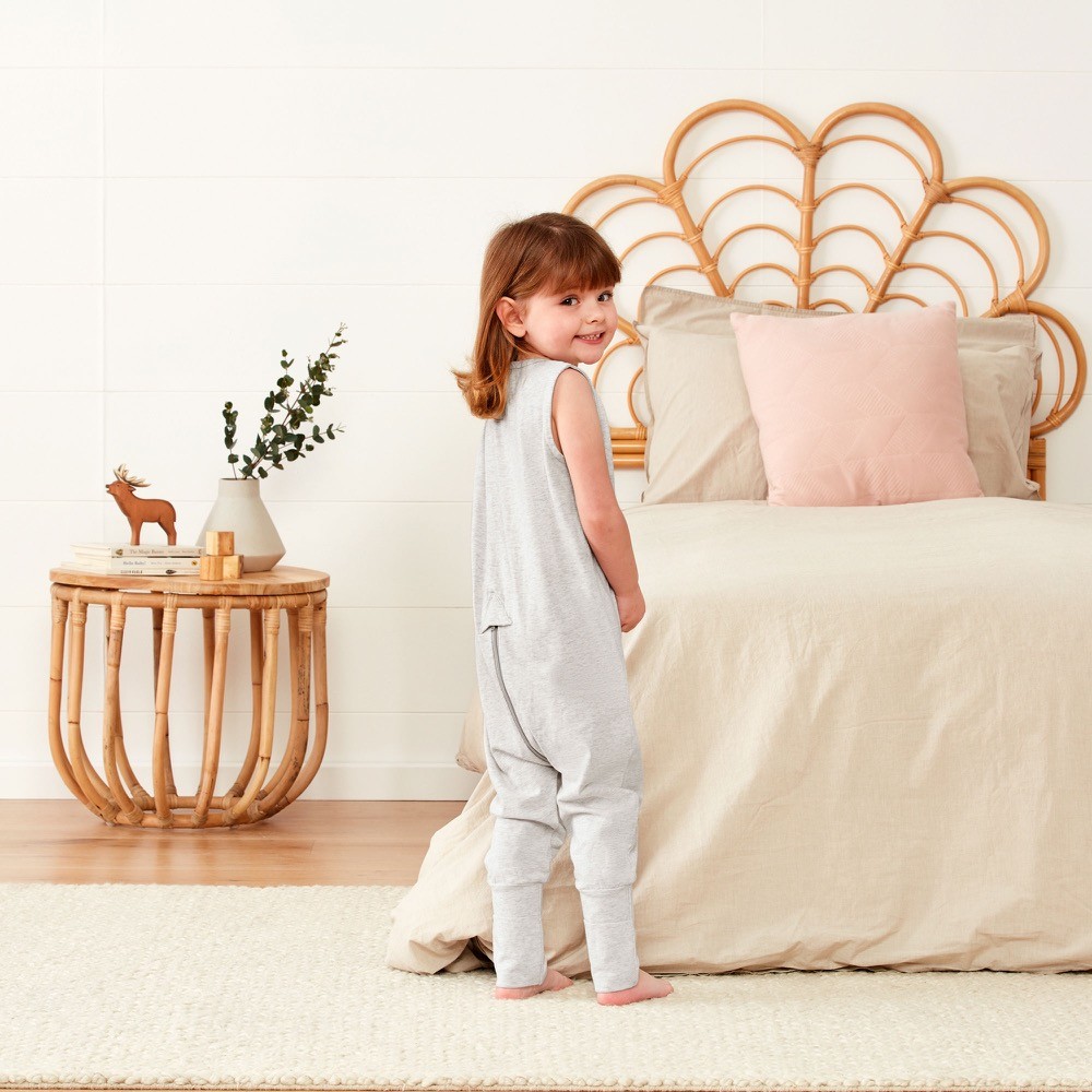 Ergopouch Sleep Onesie 0.2 Tog Grey Marle 612 Months Light Weight