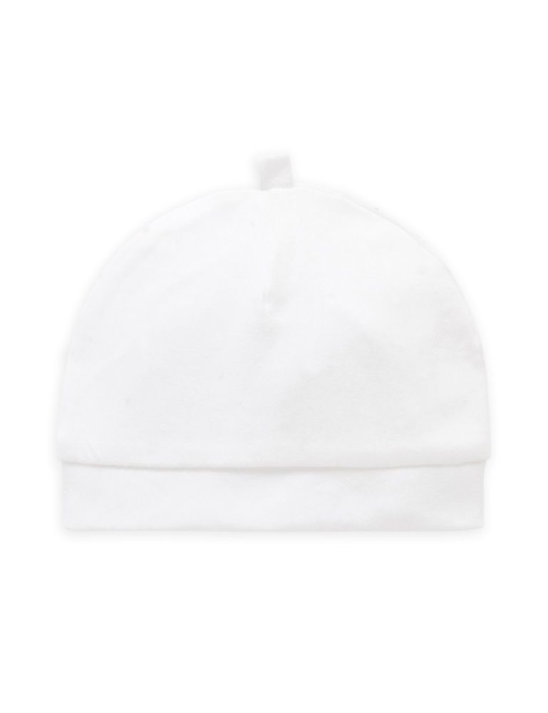 Purebaby Premi Hat White | Hats | Baby Bunting AU