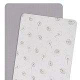 Living Textiles Organic Bassinet Fitted Sheet Dandelion 2 Pack image 3