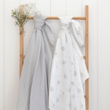 Living Textiles Organic Muslin Wrap Dandelion 2 Pack (Online Only) image 2