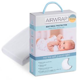 Airwrap Mattress Protector Bassinet White