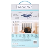 Airwrap Mattress Protector Cot Standard White image 2