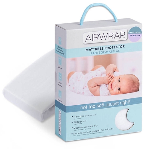 Airwrap Mattress Protector Cradle Large White image 0 Large Image