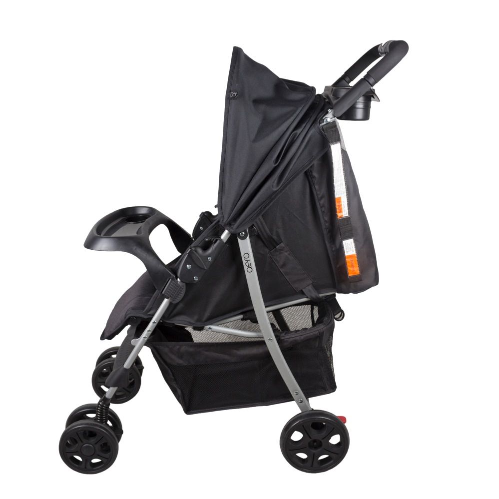 Childcare Aero Stroller Black/ Silver Frame | Strollers | Baby Bunting NZ