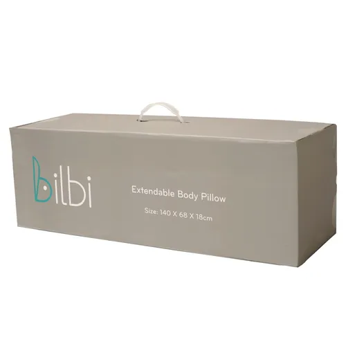 Bilbi Extendable Body Pillow Grey