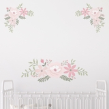 Lolli Living Meadow Wall Decal Set Floral Blush image 3