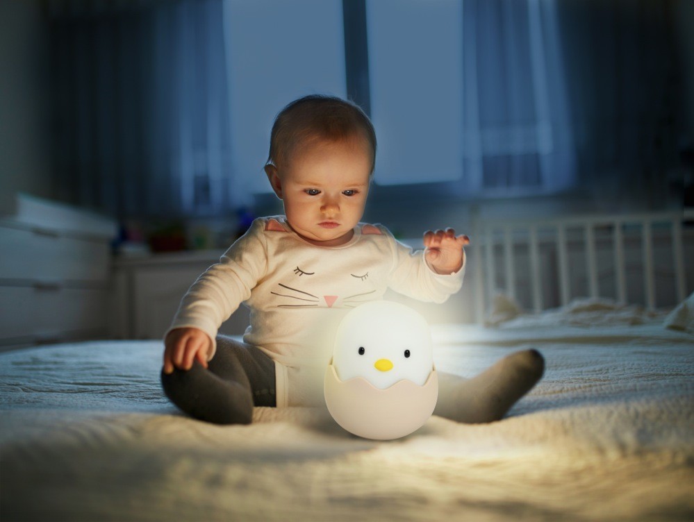 My Baby Eggshell Nightlight | Night Lights | Baby Bunting AU