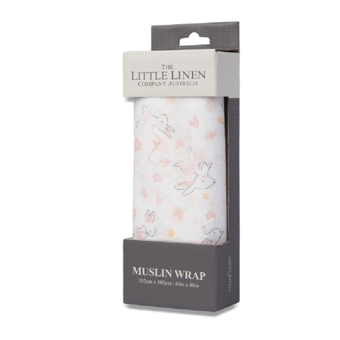 The Little Linen Co Muslin Ballerina Bunny 1 Pack image 0 Large Image