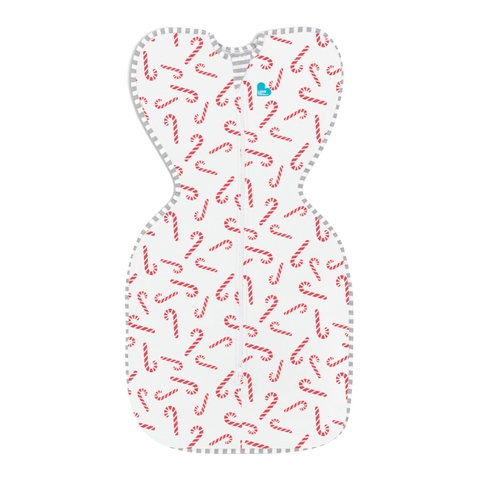 Love To Dream Swaddle Up Original 1.0 Tog Candy Canes Small image 0 Large Image