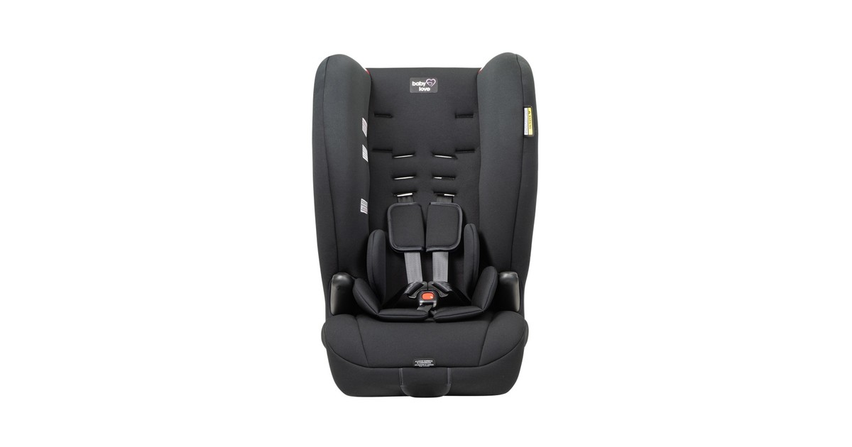 Babylove ezyboost Convertible Booster Seat Black Baby Bunting AU