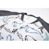 Nest Design Bamboo Sleep Suit Long Sleeve 2.5 Tog Orca White Small image 1
