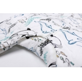 Nest Design Bamboo Sleep Suit Long Sleeve 2.5 Tog Orca White Small image 3