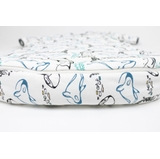 Nest Design Organic Sleeping Bag Long Sleeve 3.5 Tog Orca White Medium image 3