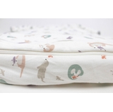 Nest Design Organic Sleeping Bag Long Sleeve 3.5 Tog Playful Otter Large image 2