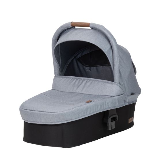 Steelcraft Click & Go Signature Bassinet Silver Wattle