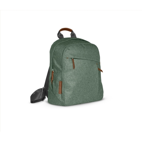 Uppababy Nappy Bag - Green Melange/Saddle Leather (Emmett) image 0 Large Image