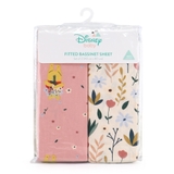 Disney Into The Blooms Pooh Bass Fitted Sheet 2 Pack image 0