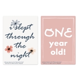 Disney Into The Blooms Pooh Milestone Cards image 1