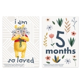 Disney Into The Blooms Pooh Milestone Cards image 8