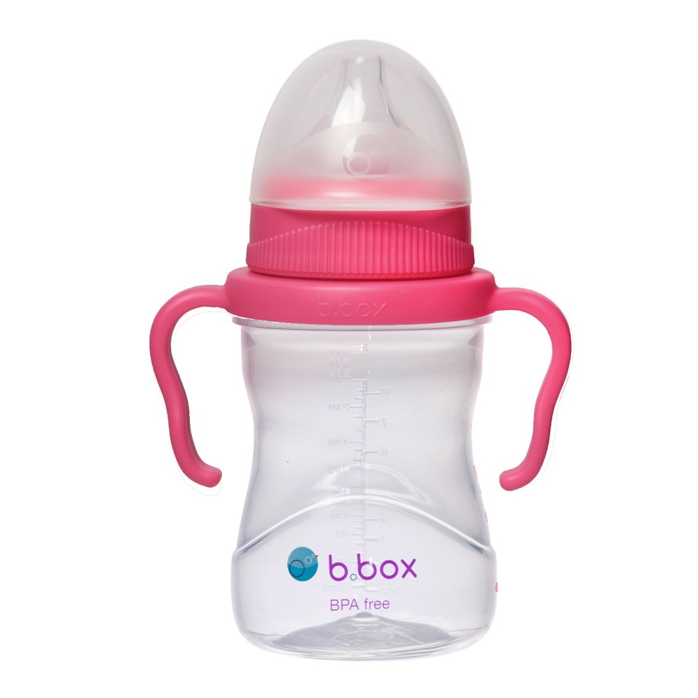 B.Box Cup Transition Pack Raspberry Cups & Drink Bottles Baby