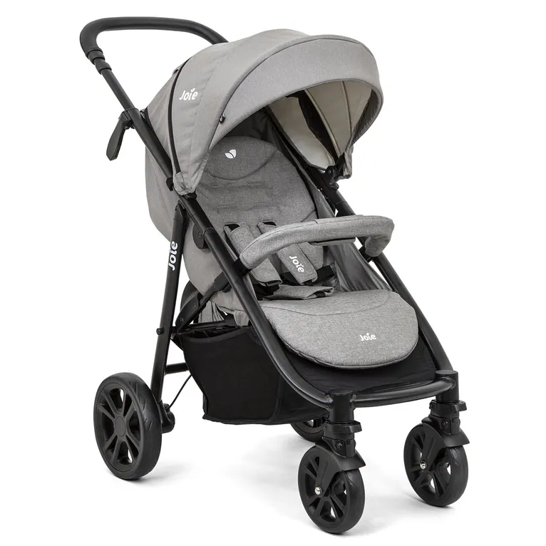 Joie Litetrax 4 DLX Travel System Stroller Grey Flannel