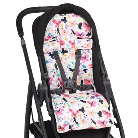 Outlook Cotton Pram Liner Floral Butterfly