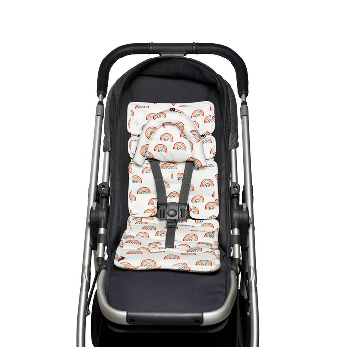 Outlook Mini Pram Liner Earthy Rainbows