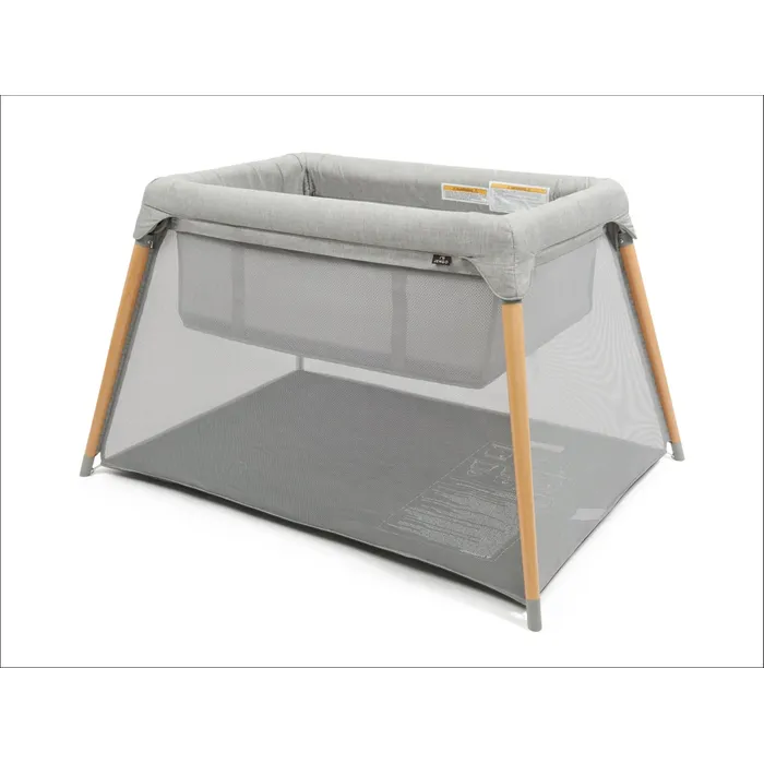 Jengo Travellite Wooden Portacot 2 In 1 Grey