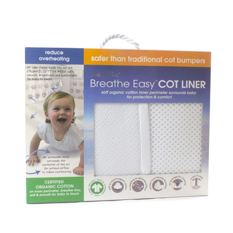 Bubba Blue Breathe Easy Cot Liner White image 0 Large Image