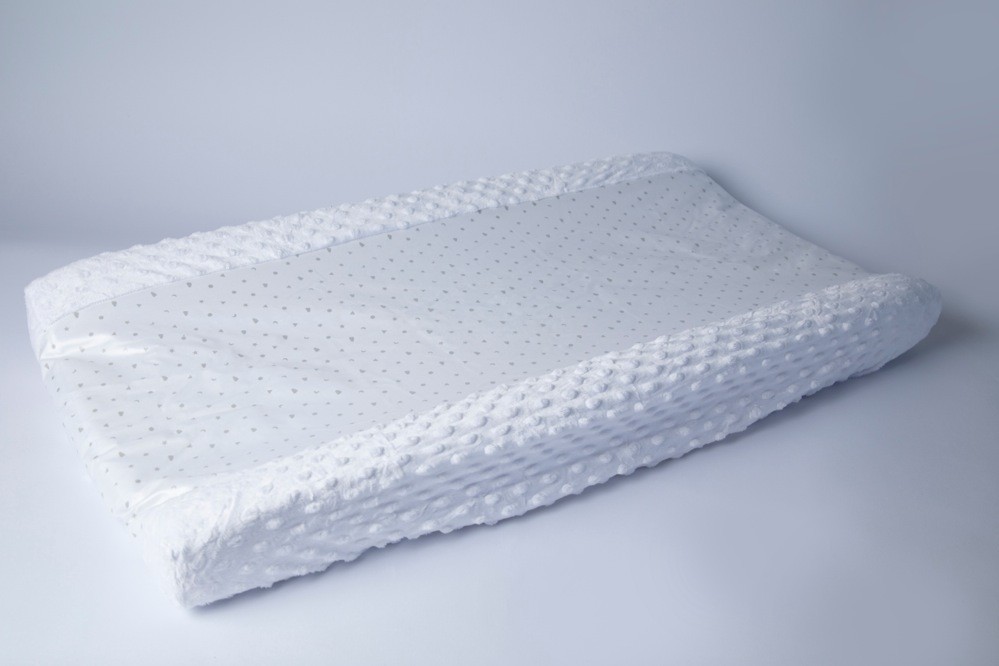 Spotty Giraffe The Changeover Change Pad Cover White/White Covers