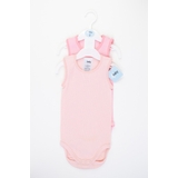 4Baby Singlet Suit 2 Pack Pink image 0