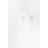 4Baby Singlet Suit 2 Pack White image 0