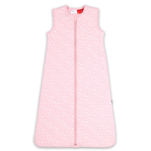 Bilbi Quilted Sleeping Bag 2.5 Tog Pink Floral 24-36 Months image 0 Large Image