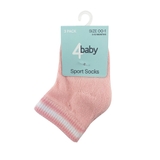 4Baby Terry Sport Sock 3 Pack Pink image 0