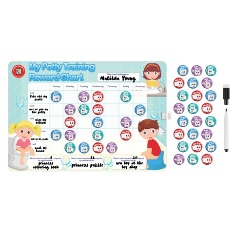 Learning Can Be Fun Magnetic Reward Chart My Potty Training image 0 Large Image