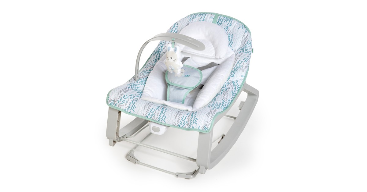 Ingenuity Keep Cozy 3-in-1 Grow with Me Bounce Rock Seat