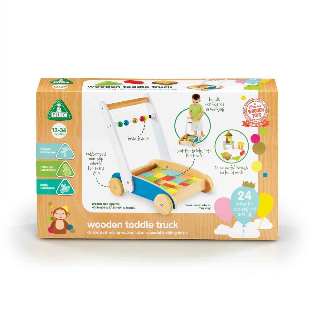 ELC Wooden Toddle Truck FSC 