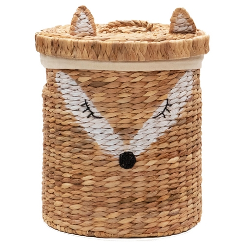Bilbi Basket With Lid Fox Large image 0 Large Image