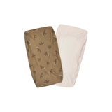 Bonds Jersey Cot Fitted Sheet Time Outside 2 Pack (Online Only) image 0