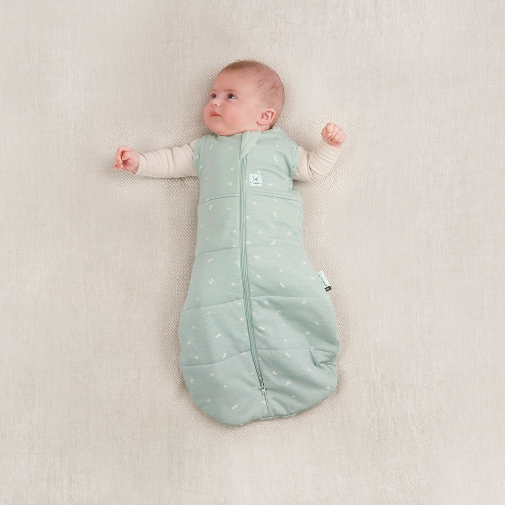 Ergopouch Cocoon 2.5 Tog Sage 0-3 Months | Swaddles | Baby Bunting AU